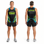 Custom Name Miles Honolulu Velocity Running Tank Top