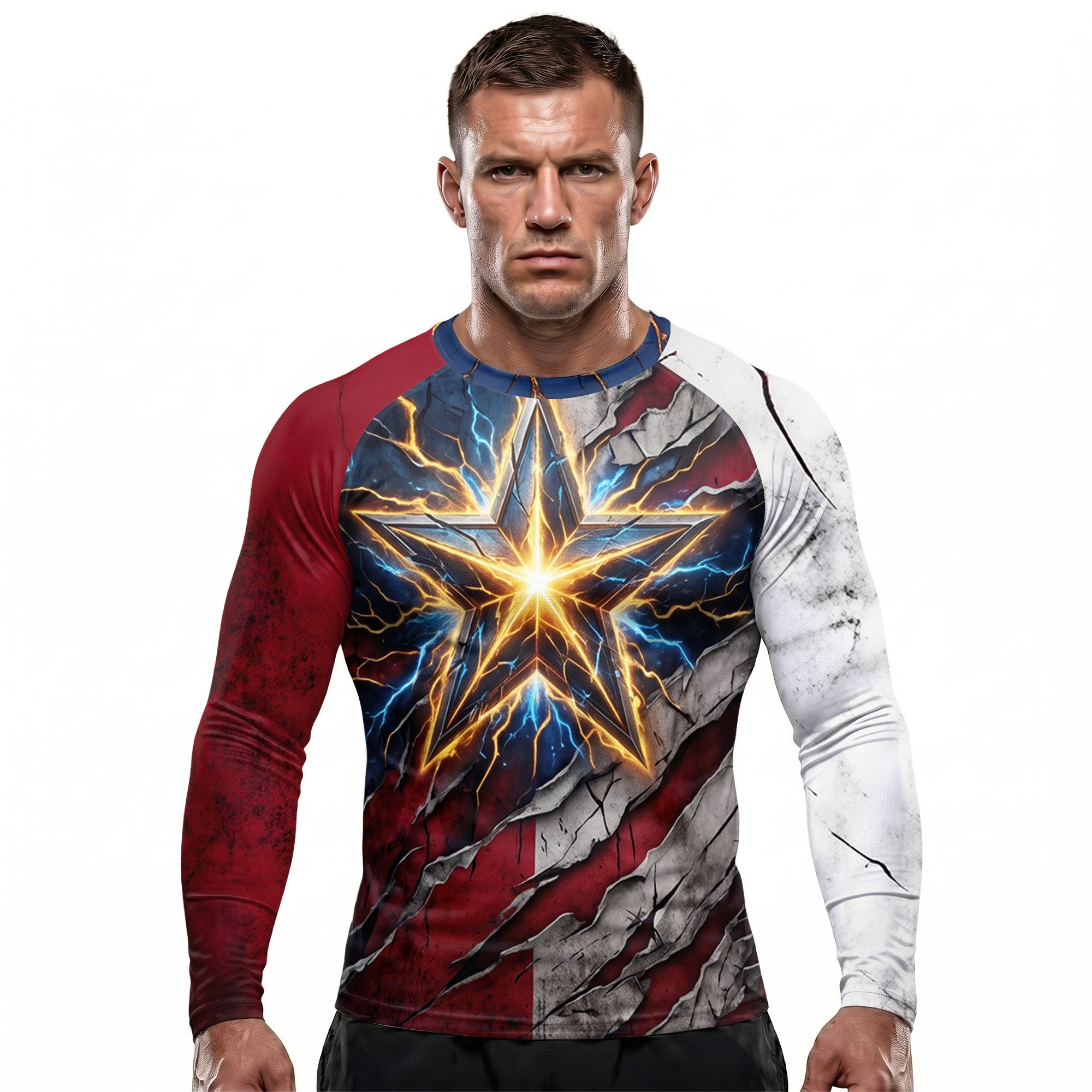 Lone Star Dominance BJJ Rash Guard
