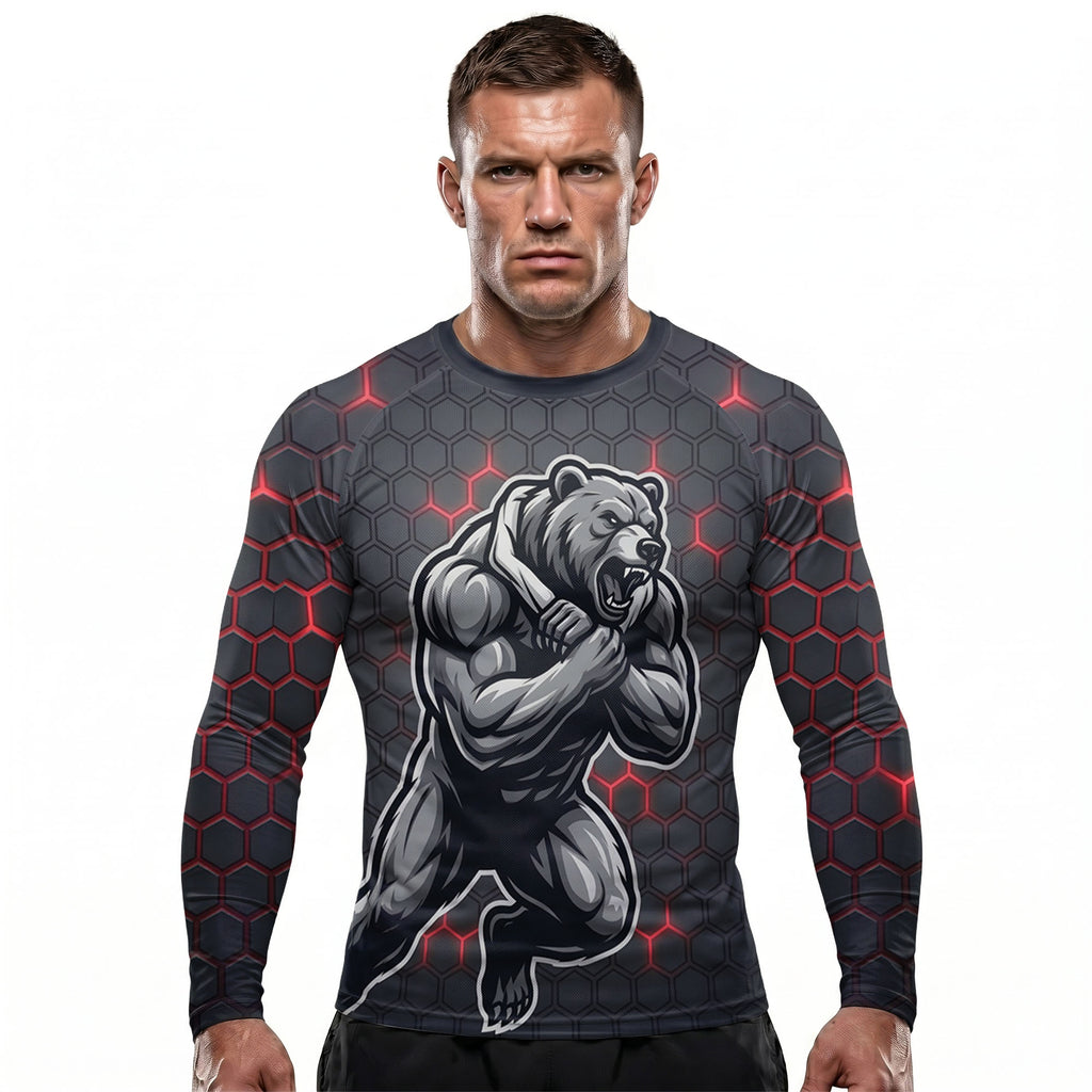 Bear of Submission BJJ Rash Guard