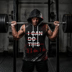 If I Die I Die Men's Workout Hooded Tank Top