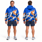 Custom Name State Summit Push Running Windbreaker Jacket