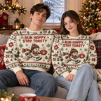 Run Happy Stay Toasty Sweater