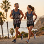 Men's Running Tank Top Police Veteran Of The Badge Running Singlet
