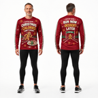 Custom Name Christmas Calories Don’t Count Running Long Sleeve Shirt