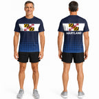 Maryland State Pride Tech Running T-Shirt