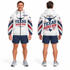Custom Name Texas Rodeo Run Running Windbreaker Jacket