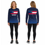 Georgia State Pride Long Sleeve Running T-Shirt