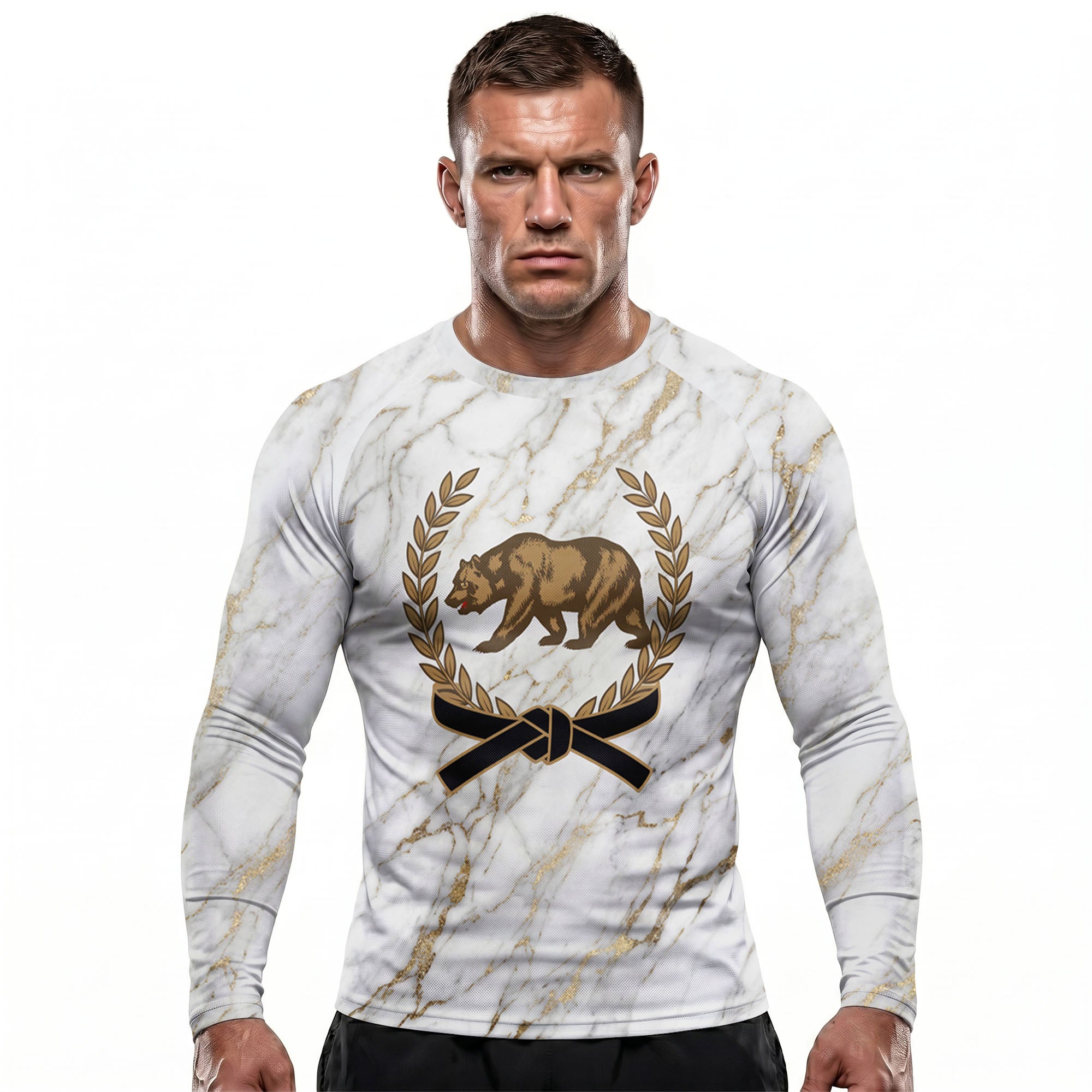 Golden Bear Dynasty BJJ Rash Guard
