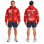 Custom Name Ho Ho Hold My Pace Running Windbreaker Jacket