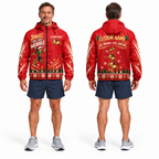 Custom Name Jingle Till You Wobble Running Windbreaker Jacket
