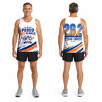 Flag Colors Pride The NYC Race Day Running Tank Top