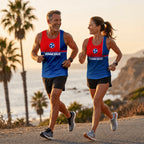 Patriotic Tech Running Tank Top - Tennessee State Pride Running Singlet