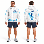 Custom Name Illinois River Run Illinois Running Windbreaker Jacket