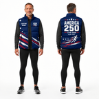 USA 250 Freedom Run Sleeveless Running Puffer Jacket