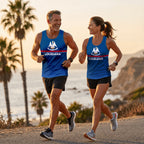 Patriotic Tech Running Tank Top - Louisiana State Pride Running Singlet