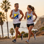 U.S.Military Running Tank Top U.S.Navy Running Singlet for Men and Women