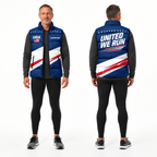 United We Run USA Sleeveless Running Puffer Jacket
