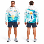 Custom Name Florida Keys Pace Florida Running Windbreaker Jacket