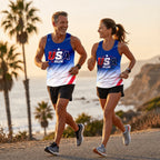 Patriotic Tech Running Tank Top - USA Running Singlet