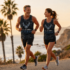 Veteran Running Tank Top - US Air Force Veteran V9 Tech Singlet