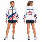 Custom Name Stars & Strides Jacket Running Windbreaker Jacket