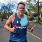Patriotic Tech Running Tank Top - Minnesota State Pride Running Singlet