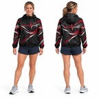 Custom Name State Pulse & Rhythm Running Windbreaker Jacket