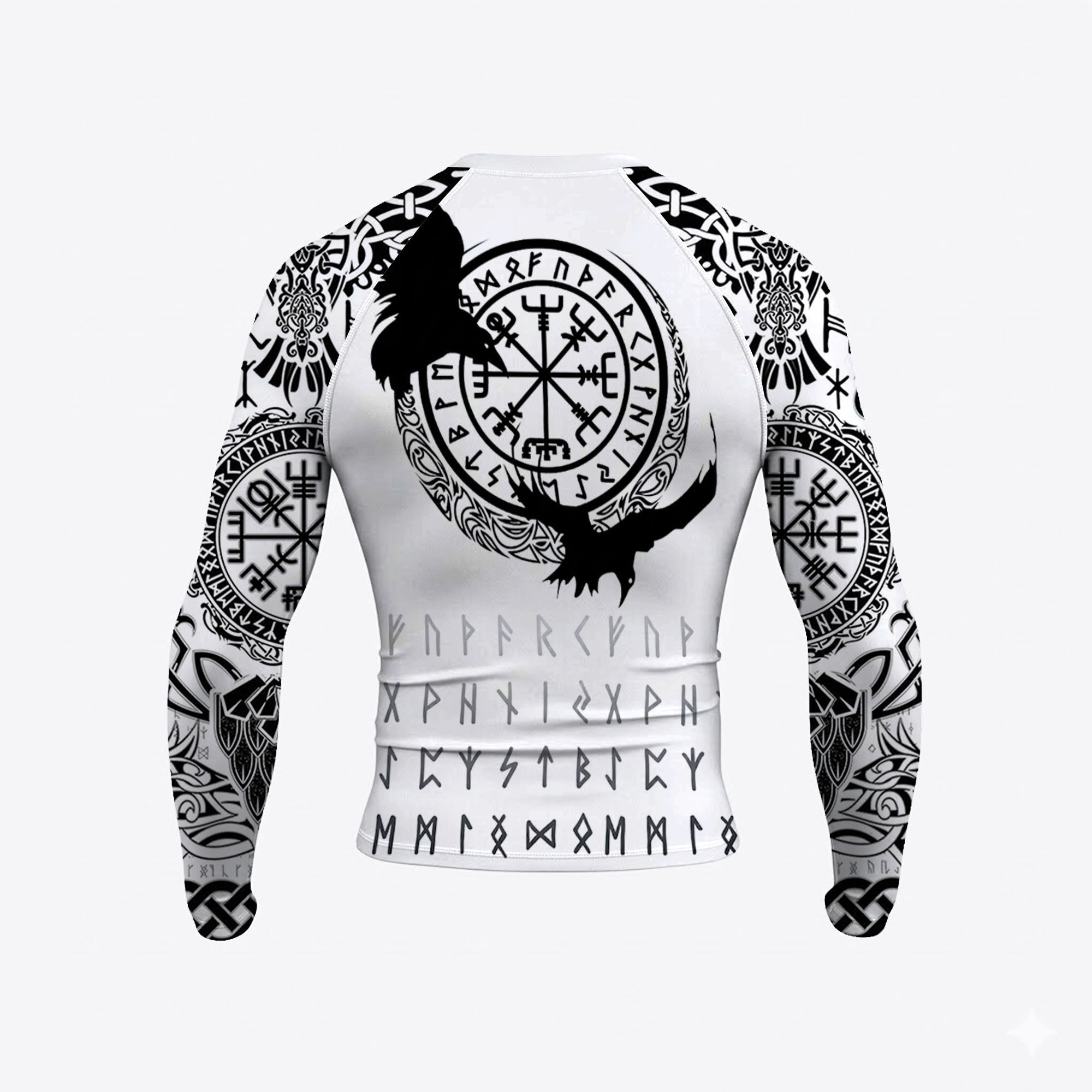Viking Crow BJJ Rash Guard