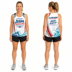 Custom Name Miles Hachimaki Running Spirit Running Tank Top