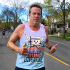 Teacher Running Tank Top Reading Teacher Runner Tech Running Singlet