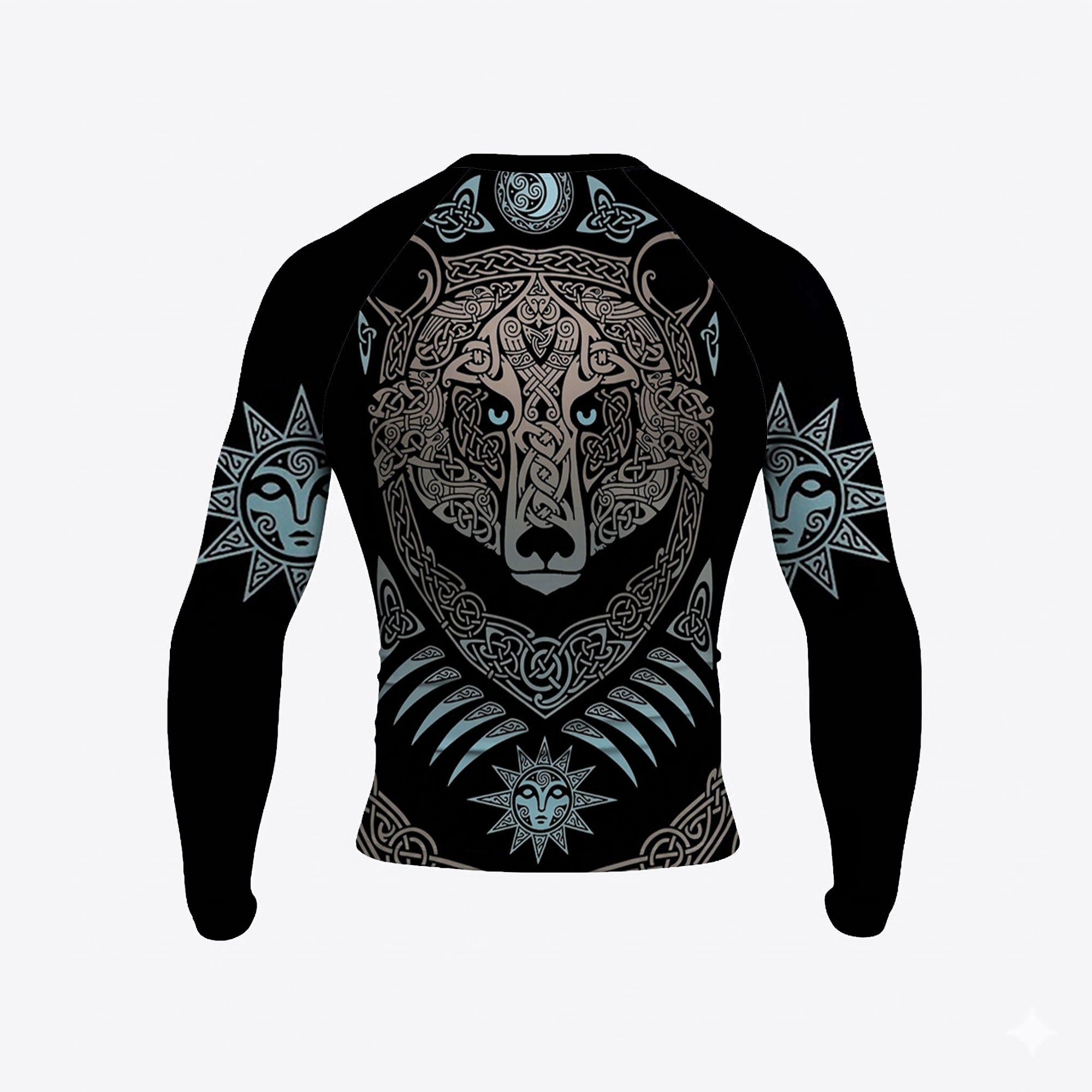 Viking Wolf BJJ Rash Guard