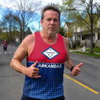 Patriotic Tech Running Tank Top - Arkansas State Pride Running Singlet