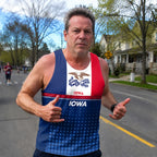 Patriotic Tech Running Tank Top - Iowa State Pride Running Singlet
