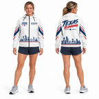 Custom Name Texas Skyline Run Running Windbreaker Jacket