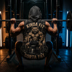 Kinda Fit Softa Fat Men's Workout Hooded Tank Top