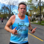 Diabetes Fighter Running Tank Top Run On Insulin and Coffee Running Singlet for Men and Women