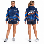 Custom Name Manhattan Skyline Custom Runner Running Windbreaker Jacket