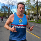 Patriotic Tech Running Tank Top - Oklahoma State Pride Running Singlet