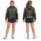 Custom Name Army Mission Never Ends Running Windbreaker Jacket