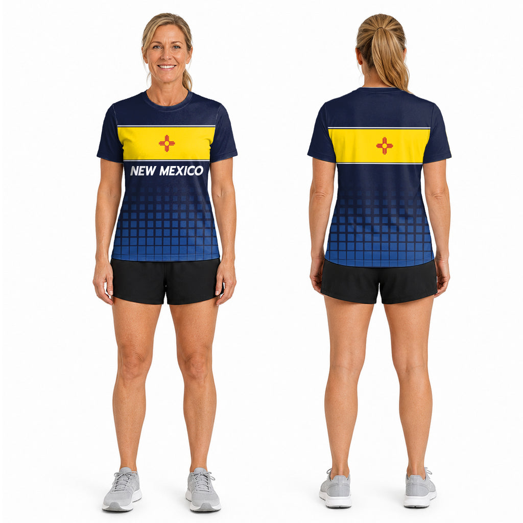New Mexico State Pride Tech Running T-Shirt