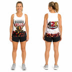 Hexagonale Rustung Berlin Wettkampftag Lauf-Tanktop