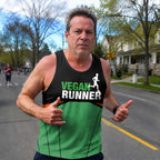 Vegan Running Tank Top Vegan Runner Running Singlet for Men and Women