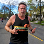 Retirement Running Tank Top My Retirement Plan Running Singlet for Men and Women