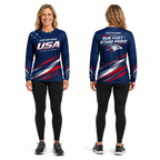 Custom Name State of Speed Running Long Sleeve Shirt