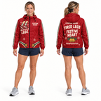 Custom Name Fa La La La Legs Running Windbreaker Jacket