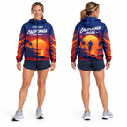 Custom Name California Sunset Runner Running Windbreaker Jacket