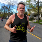 Midnight State Outline New York Running Tank Top