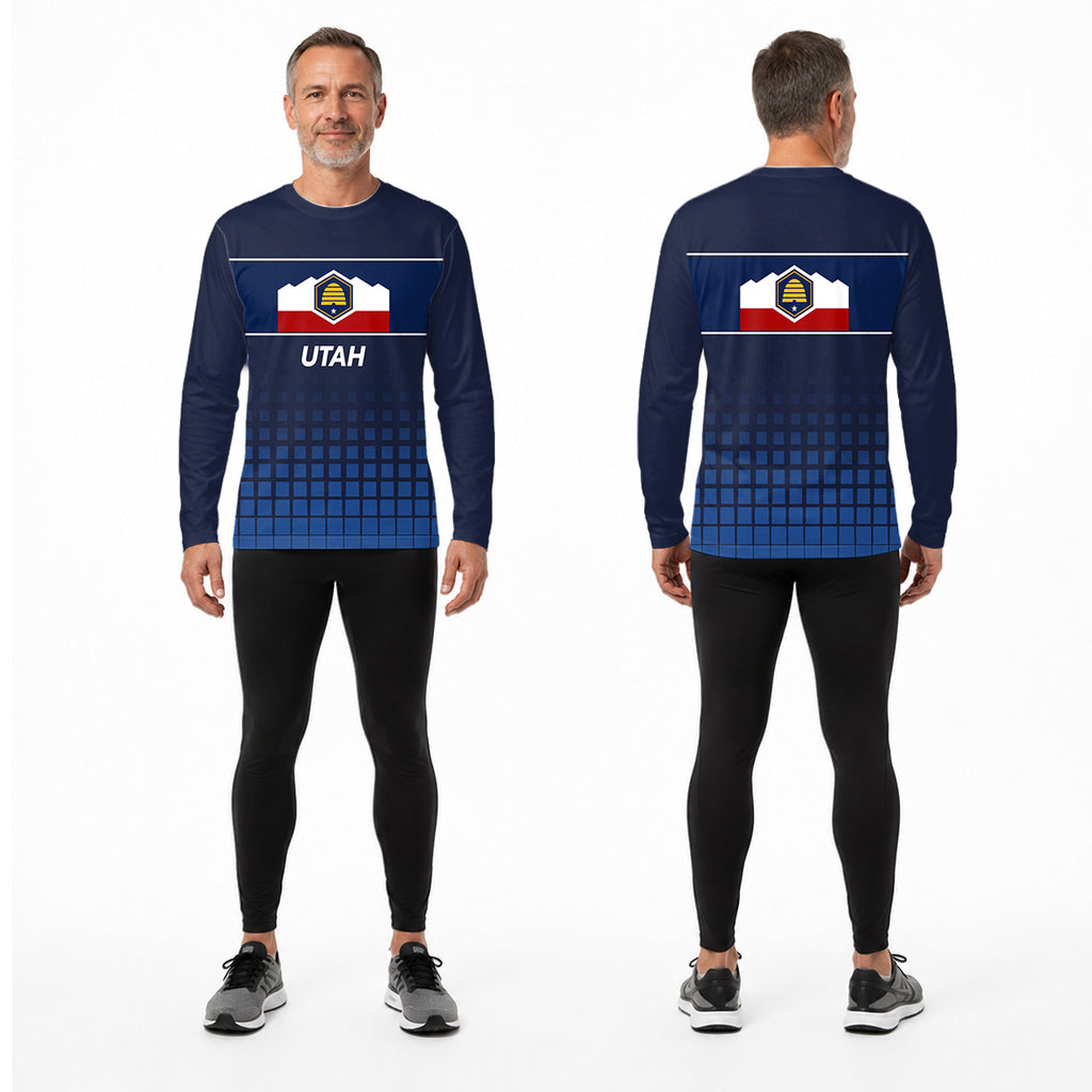Utah State Pride Long Sleeve Running T-Shirt
