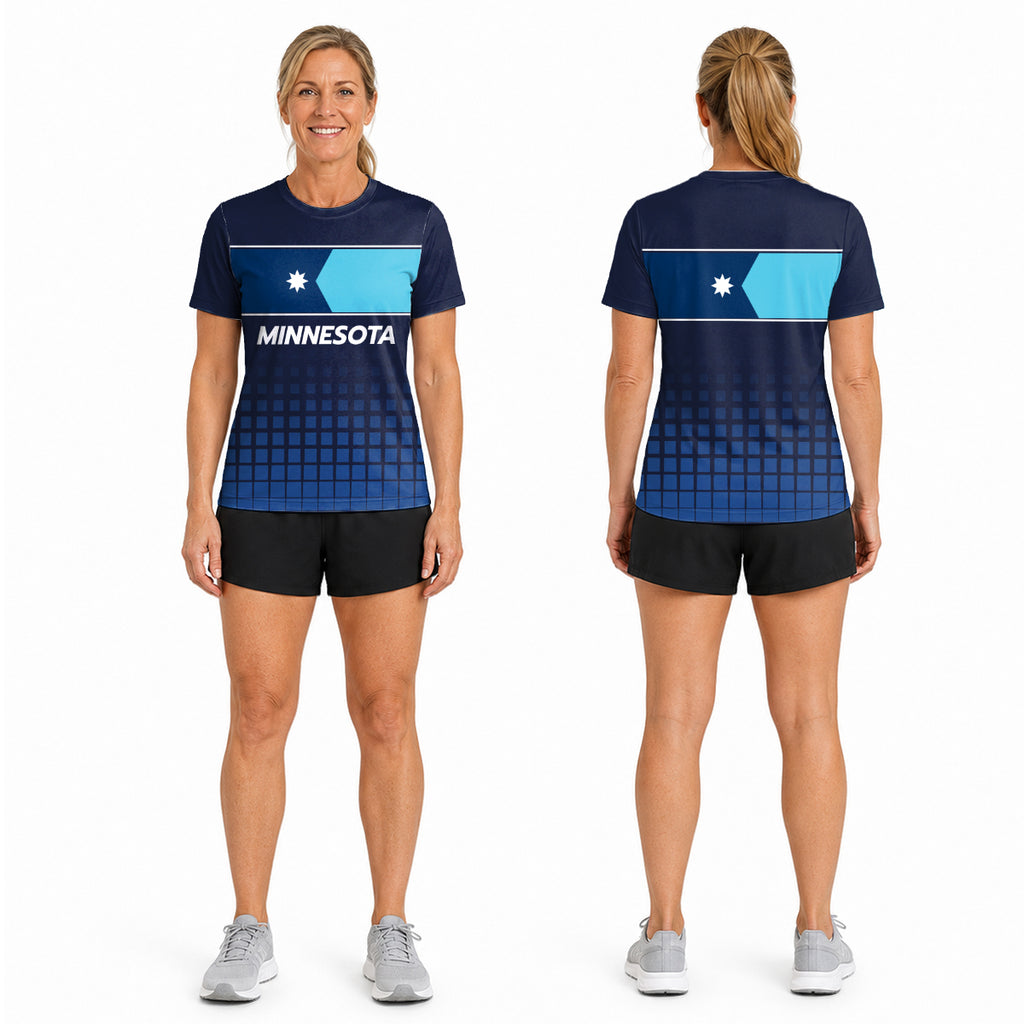 Minnesota State Pride Tech Running T-Shirt