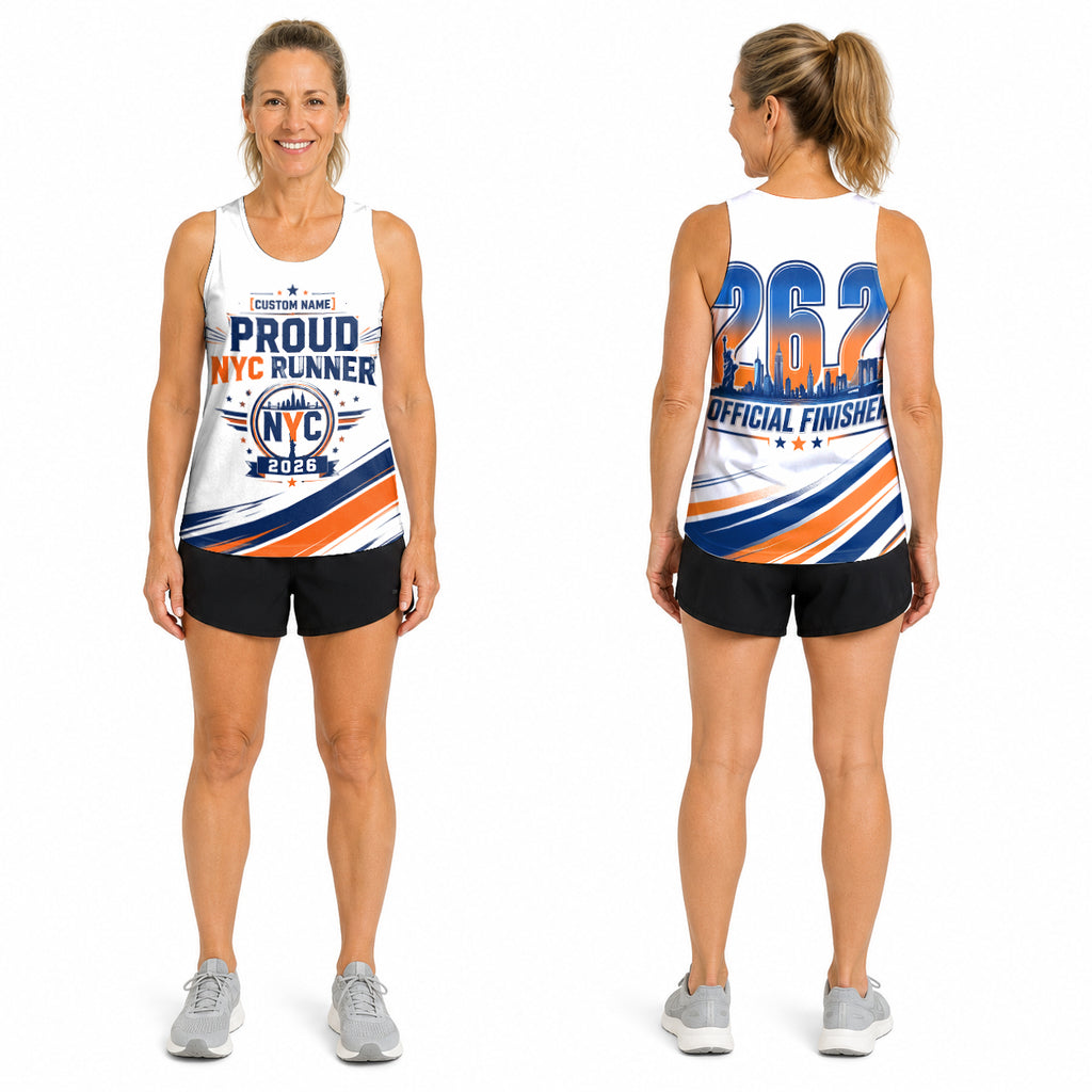 Flag Colors Pride The NYC Race Day Running Tank Top